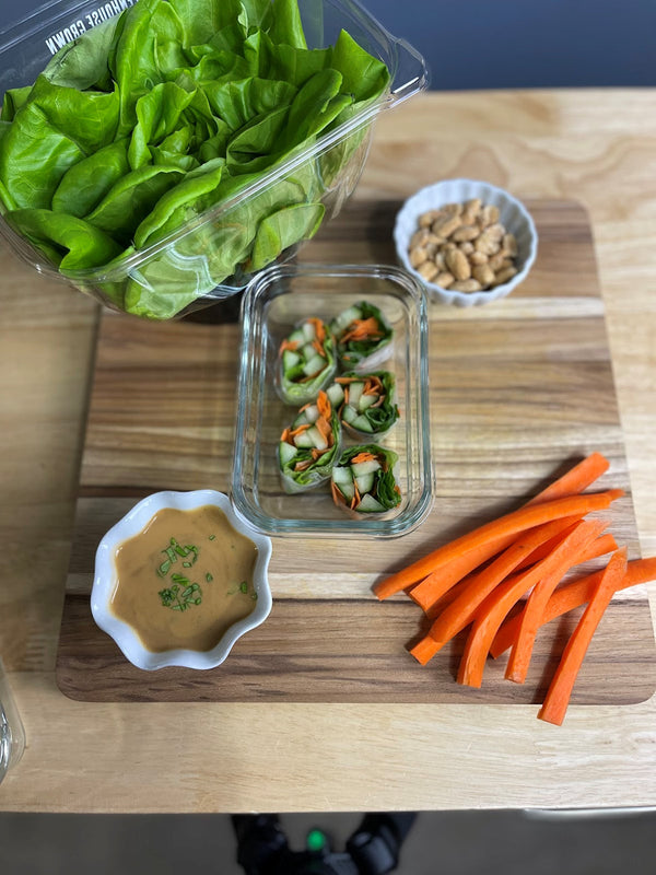 Bariatric Veggie Salad Wraps โ bariatric-friendly recipe from BariBowl