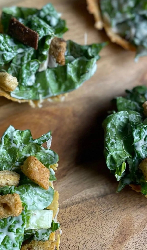 Bariatric Parmesan Cheese Chicken Caesar Salad Bowl β bariatric-friendly recipe from BariBowl