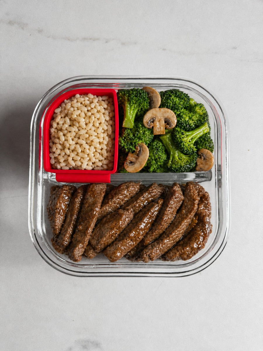 Beef and Broccoli BariBowl II - bariatric meal prep recipe