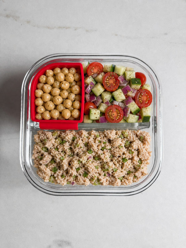 Mediterranean Tuna BariBowl II - bariatric meal prep recipe