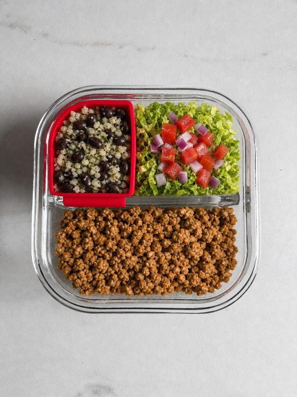 Turkey Taco BariBowl II - lean protein bariatric meal prep recipe