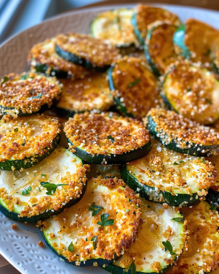 Bariatric Chips: Parmesan Zucchini Chips