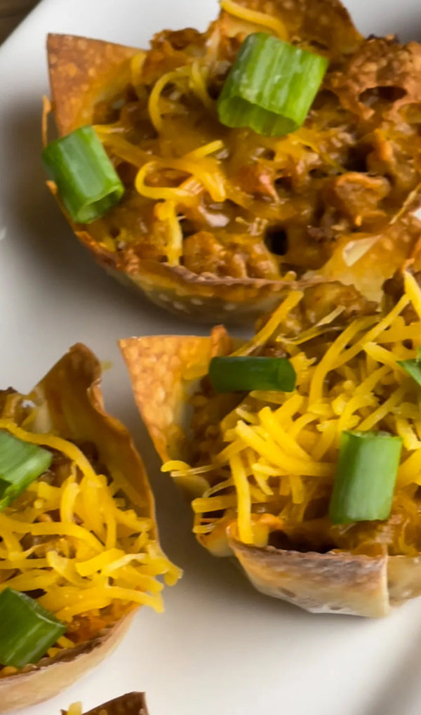 Cheesy Chicken Fajita Cups – bariatric-friendly recipe from BariBowl