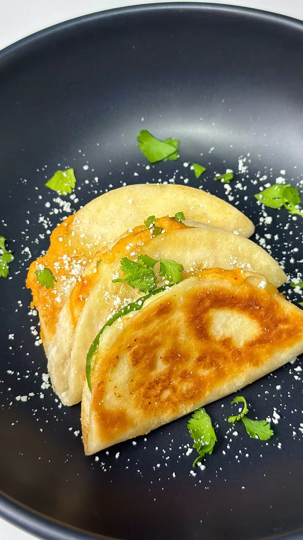 Mini Avocado & Hummus Quesadilla – bariatric-friendly recipe from BariBowl