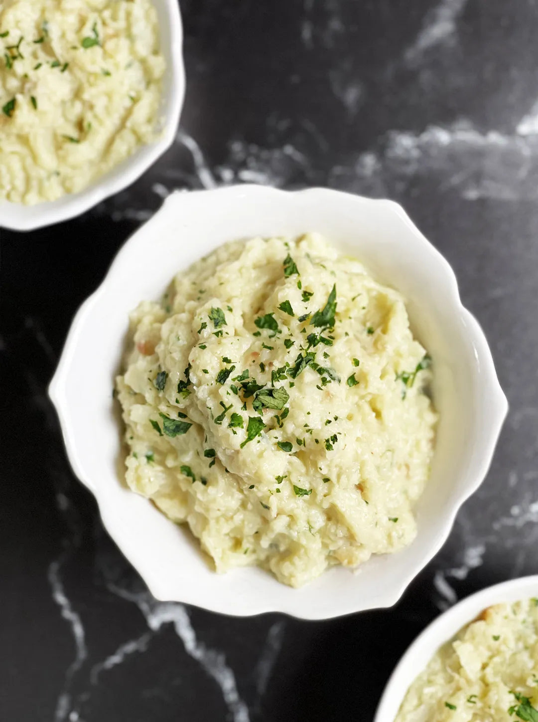 Garlic Parmesan Cauliflower Mash – bariatric-friendly recipe from BariBowl