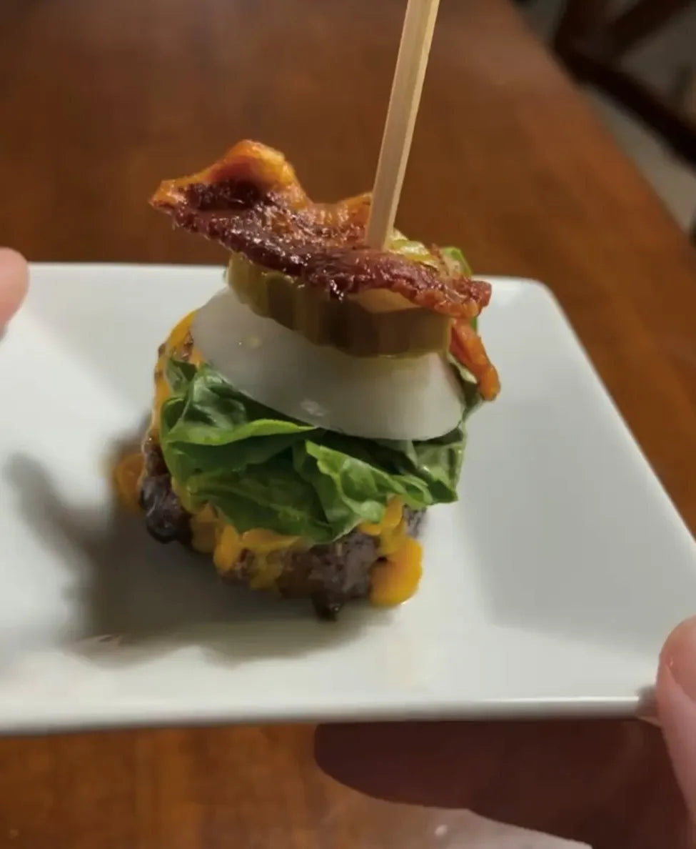 Bariatric Bite Sized Slider – bariatric-friendly mini burger for weight loss surgery patients