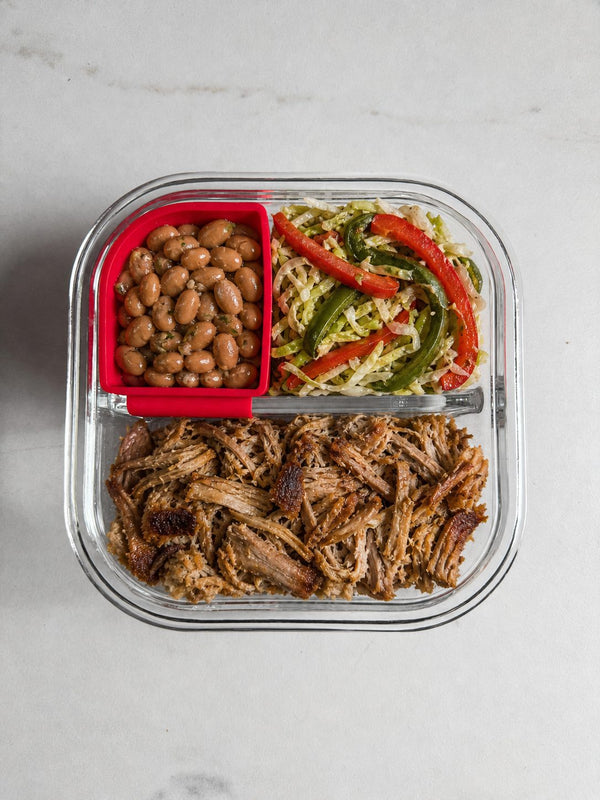 Pork Carnitas BariBowl II - bariatric meal prep portion control