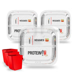 BariBowl bariatric portion control containers — 3-pack