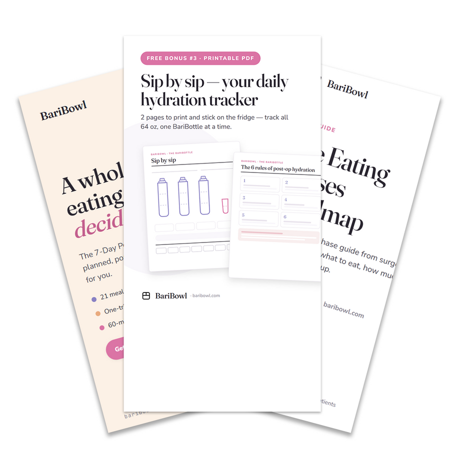 The Post-Op Starter Pack — 3 Digital Guides (Instant Download)